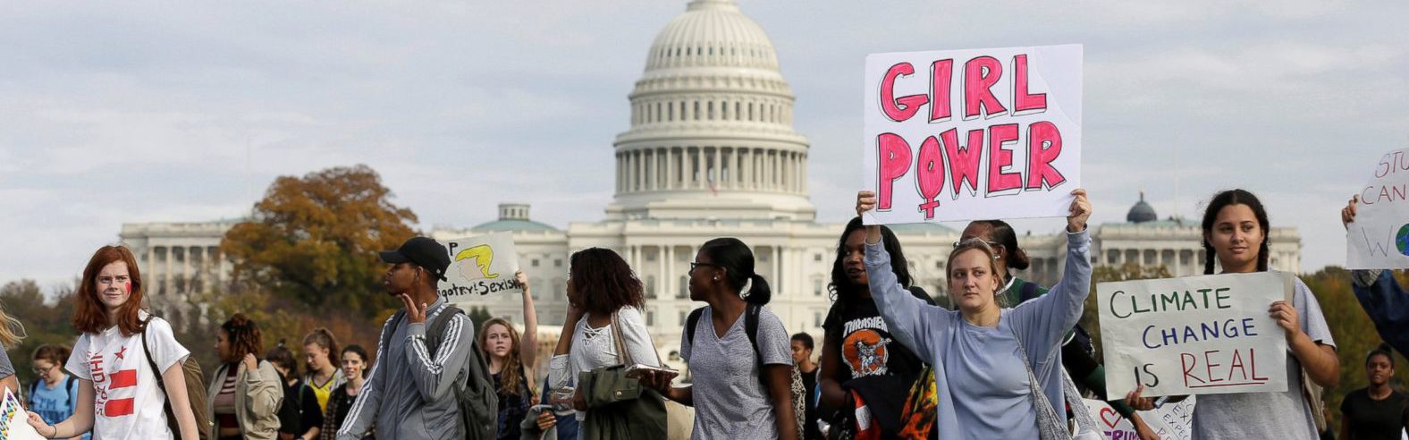 Mujeres a la calle: resistencia al primer día de la era Trump