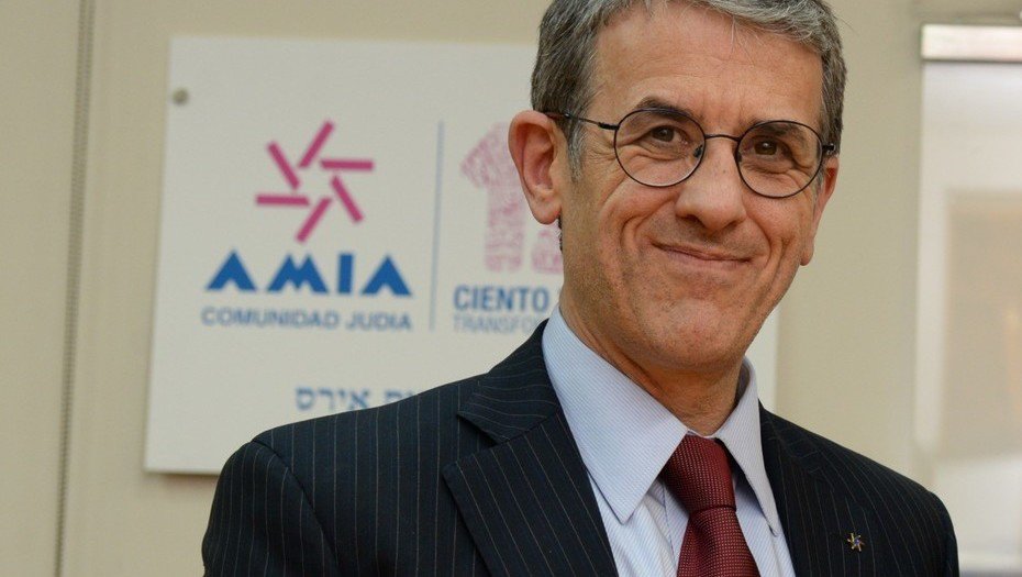 El presidente de la AMIA, Agustín Zbar